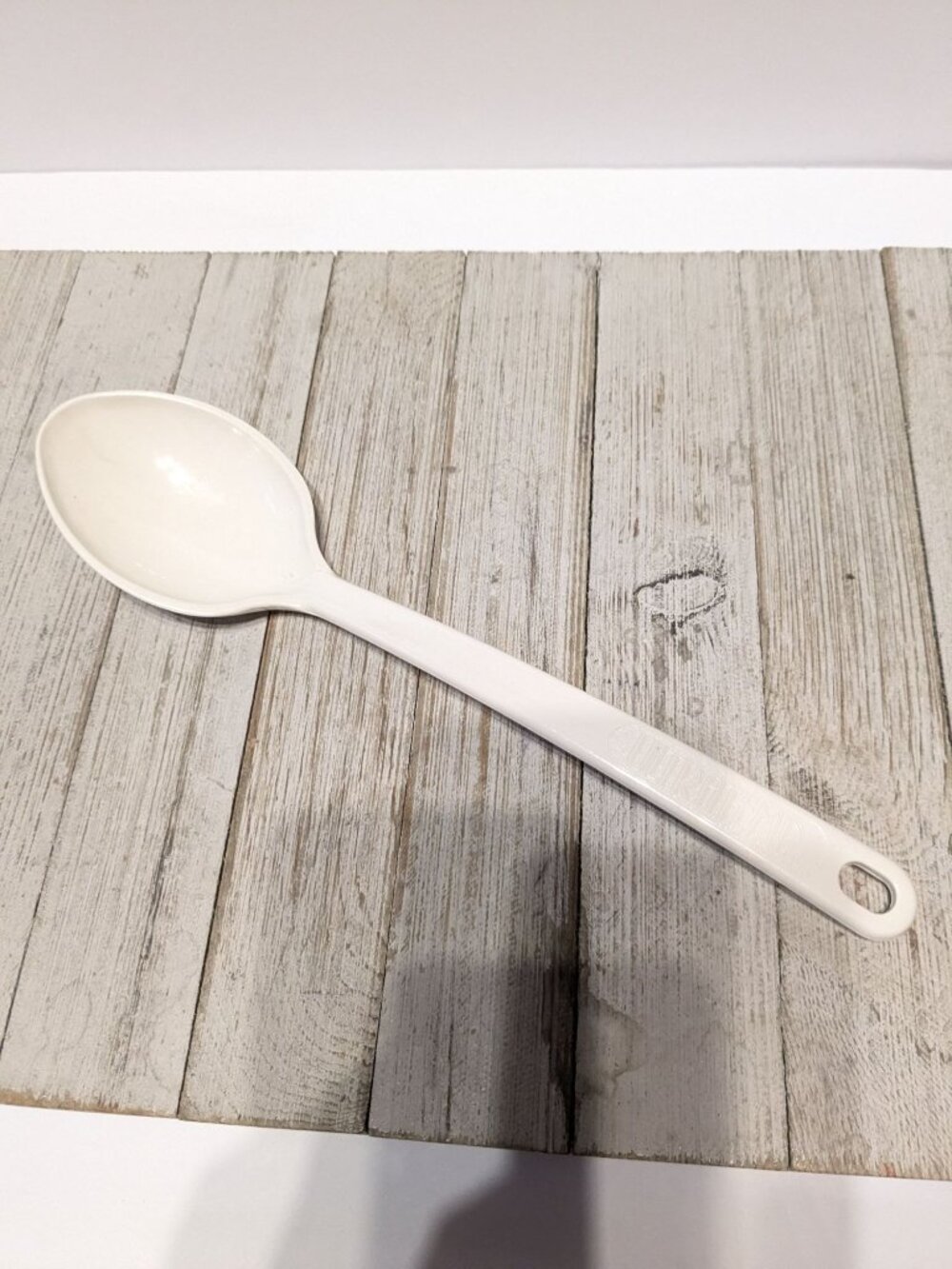 UltraTemp WHITE #2 Serving Spoon Robinson 2102 USA Made Vintage